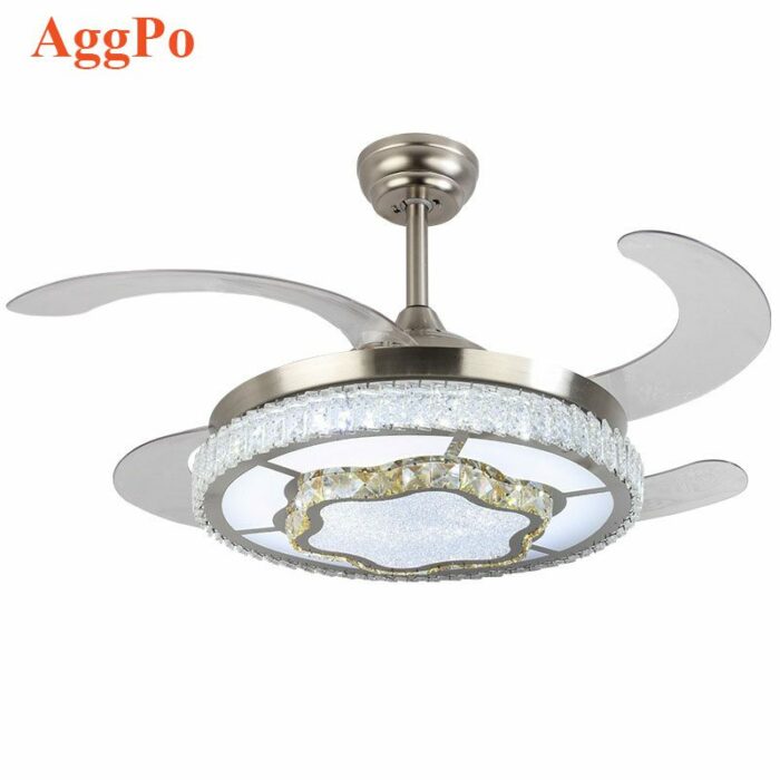 Crystal Invisible Light Fan