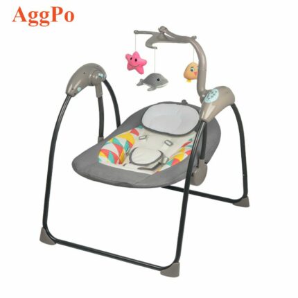 Baby Safety Electric swing cradle (6)