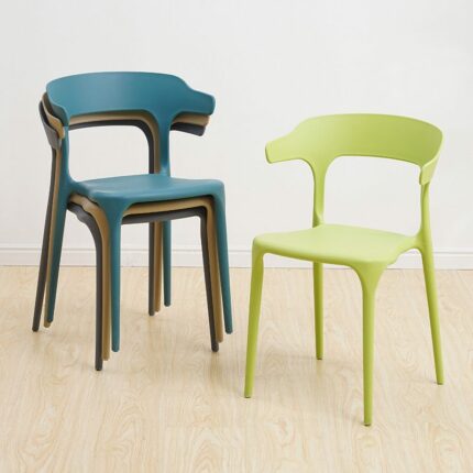 Simple Nordic Back Chair 5
