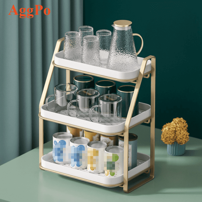 Kitchen Counter Organizer Shelf