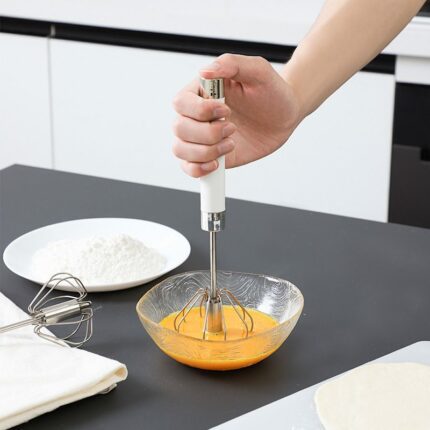 Mini Semi Automatic Egg Beater 1