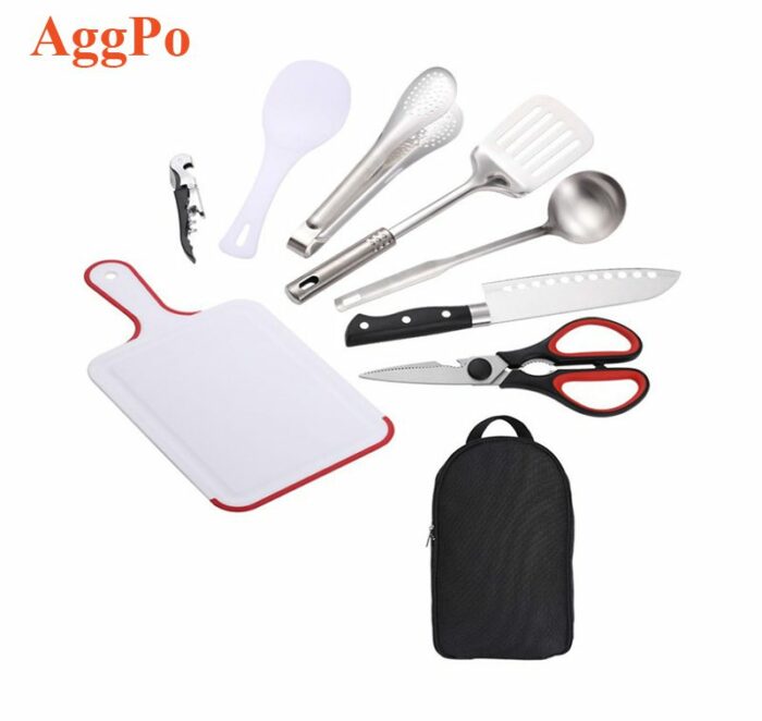 Cookware Nine Piece Tool Set