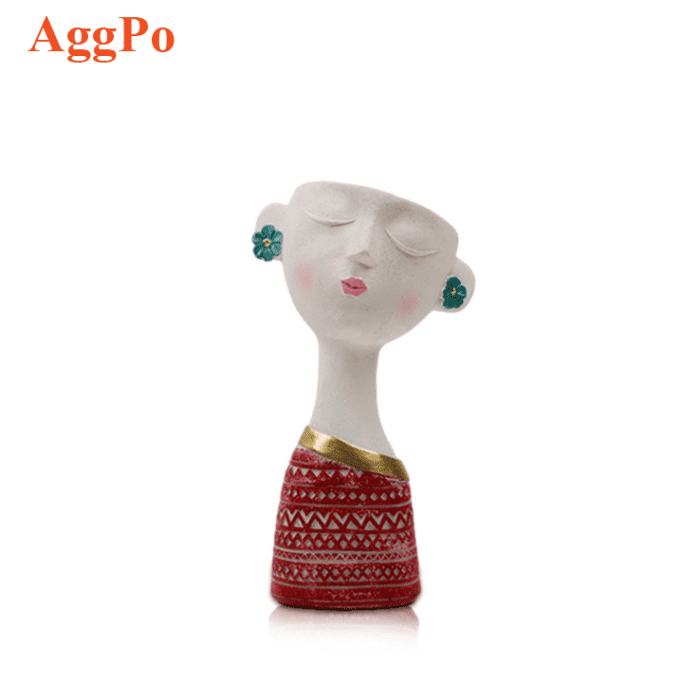 Girl holding Vase