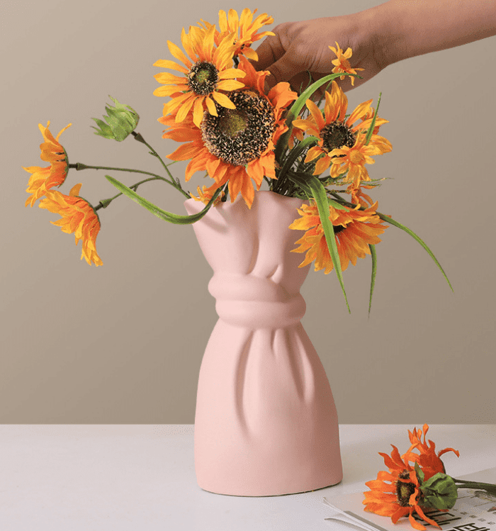 Modern Ceramic Matte Flower Vase 1