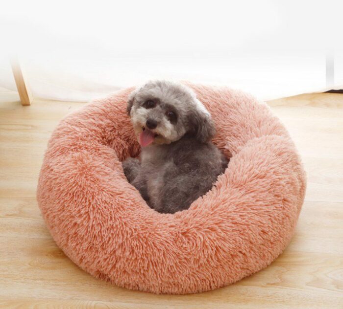 Warm Plush Round Cat Nest 5