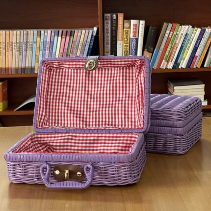 Rattan Storage box 7
