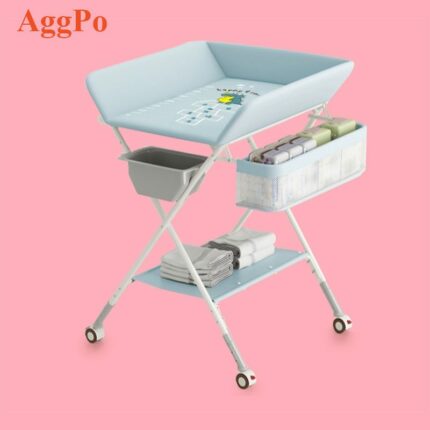 Baby Changing Table with Wheels (1)