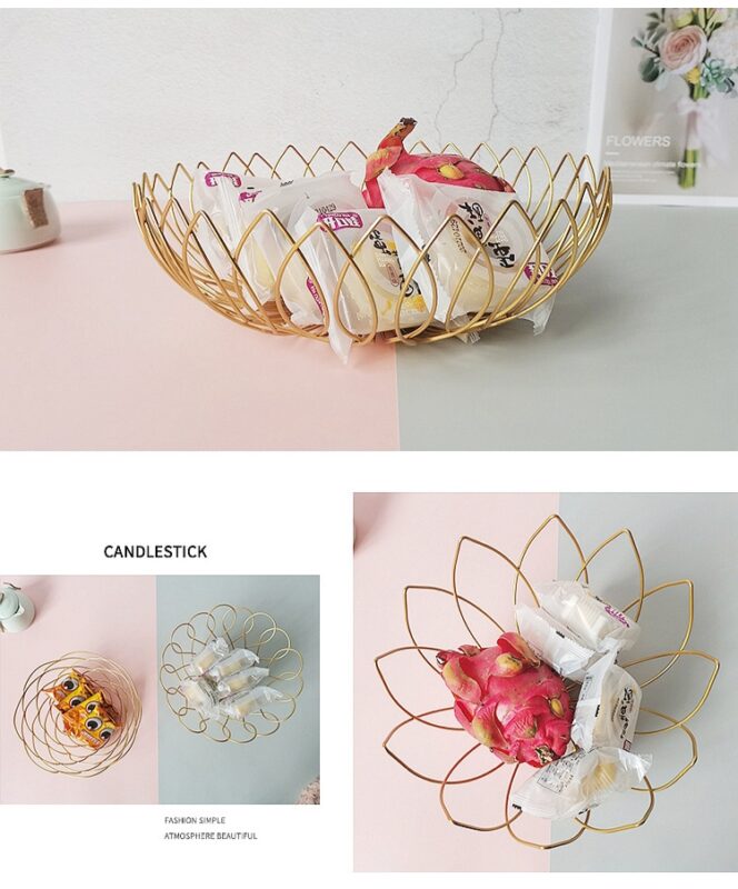Metal Fruit Basket 1