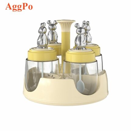 Rotating Seasoning Box Organizer