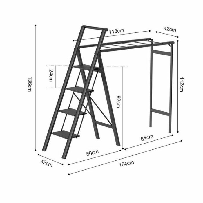 ladder clothes rack7