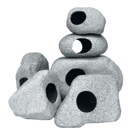 Ceramic Aquarium Decor Cichlid Stone Rock 5