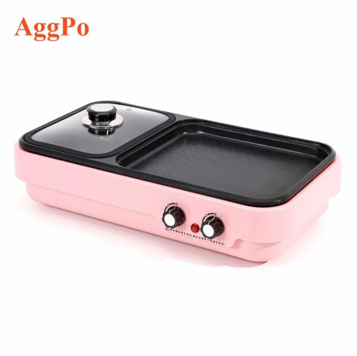Electric Barbecue Grill and Hot Pot