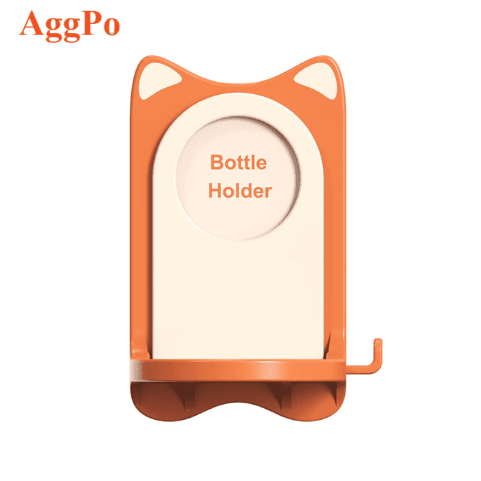 Adjustable Cat Ear Style Bathroom Shampoo Shower Gel Holder 1