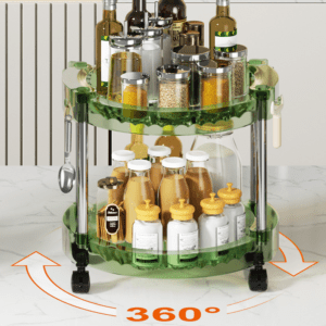 360 degree rotation movable storage rack