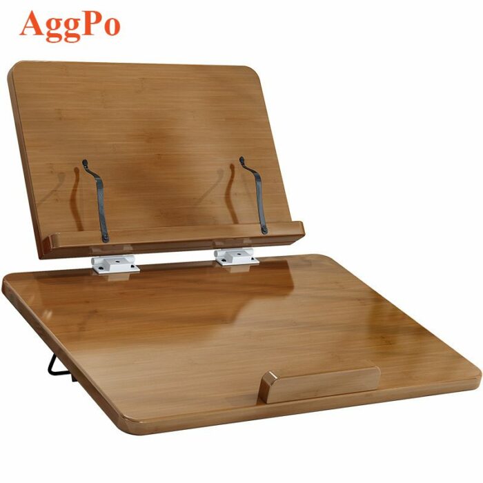 Bamboo Book Stand 1