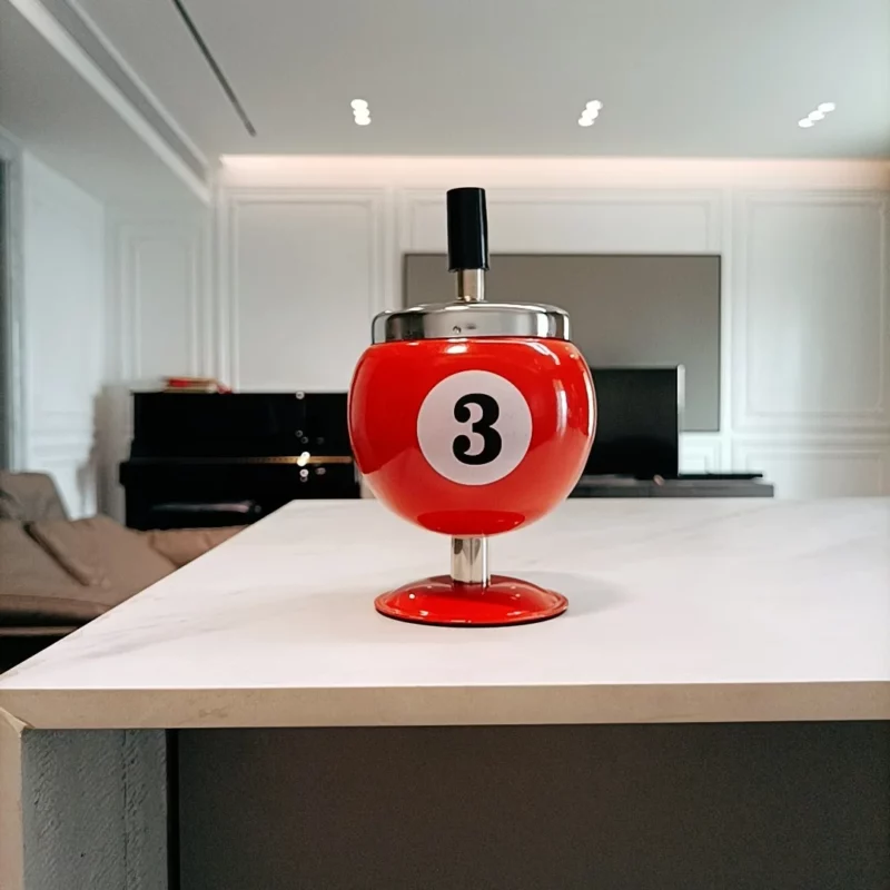 Metal Billiard Ashtray 4