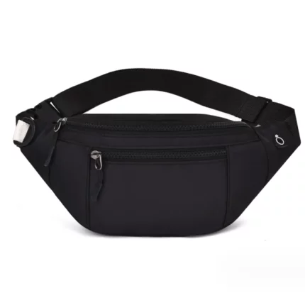 Black Sport Waist Bag