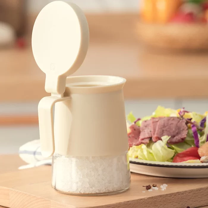 Glass Spice Jar with Spoon 3