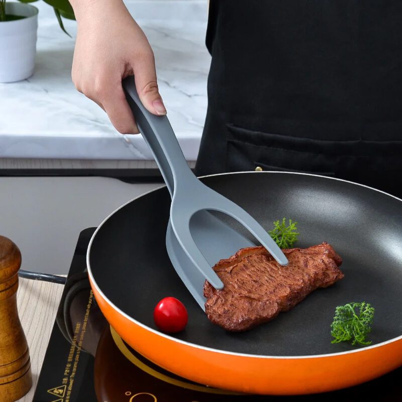 2 in 1 Spatula Tong 1