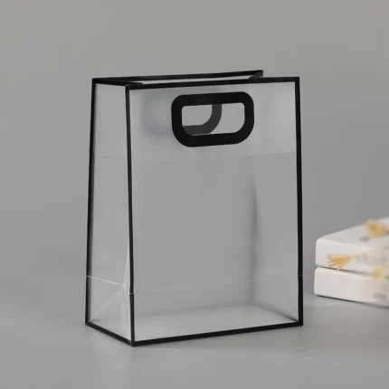 Clear Transparent PVC Handbag | Gift Bag 1