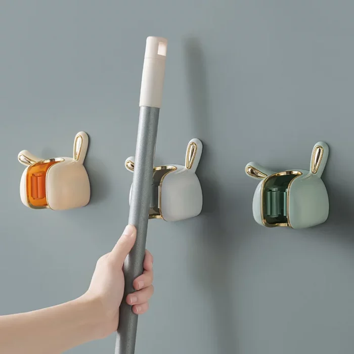 Wall Mounted Heavy Duty Mop and Broom Holder 3