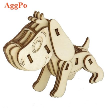 Wooden 3D Puzzle Children's Toys