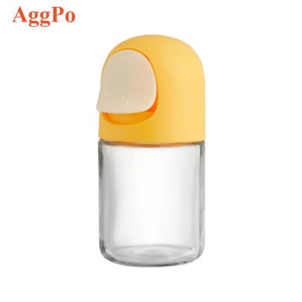 Kitchen Transparent Glass Seasoning Tank