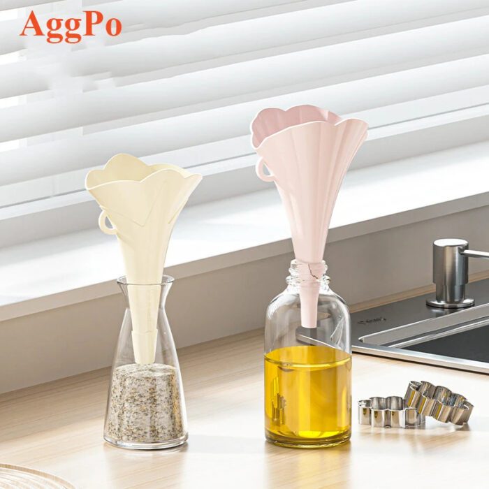 Multifunctional Mini Folding Funnel