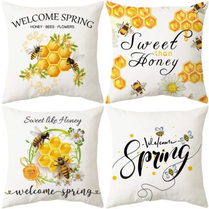 Cute Cartoon Pattern Pillow Cover