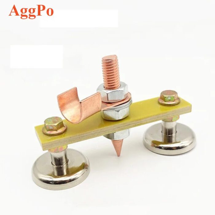 Magnetic Welding Support Ground Clamp Tools