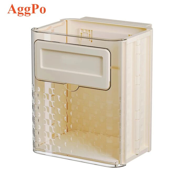 Hanging Trash Can with Lid